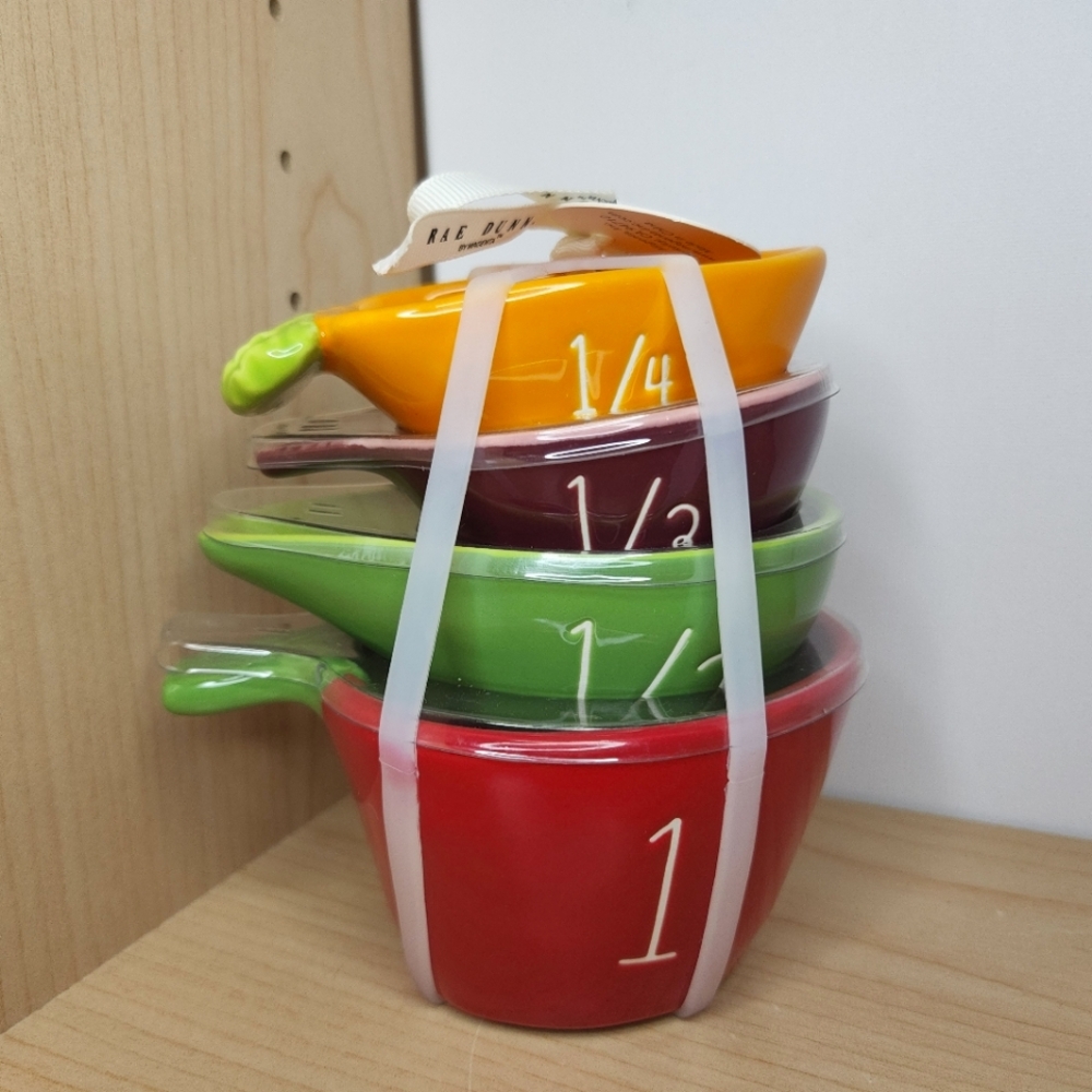 🆕️Rae Dunn Vegtable Measuring Cups